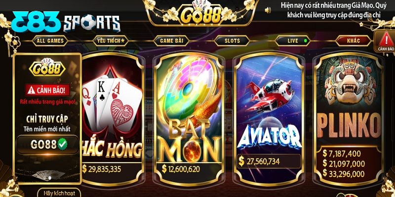 Go88 hiện là thương hiệu giải trí được nhiều người quan tâm và lựa chọn